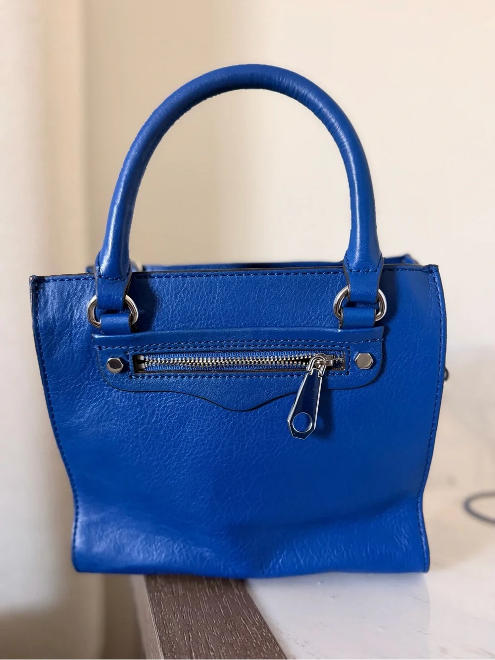 Rebecca Minkoff Royal Blue Leather Satchel